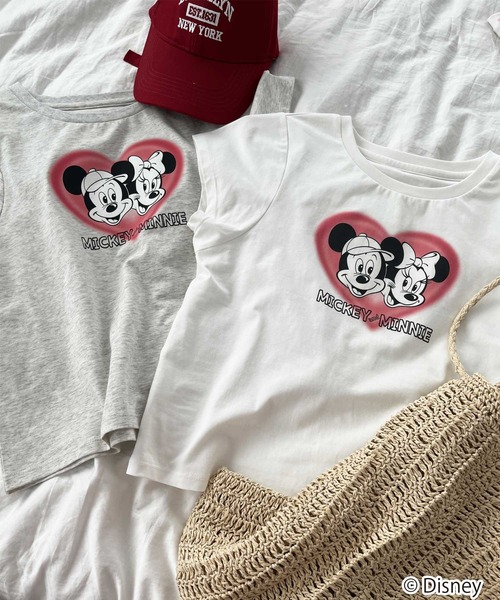 

Футболка с принтом Disney (Микки Маус, Минни Маус, Мари)