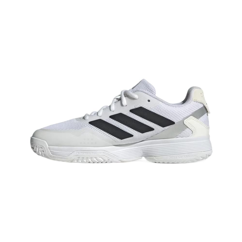 Теннисные кроссовки детские, противоскользящие, износостойкие, низкие Adidas, белый — фото 3