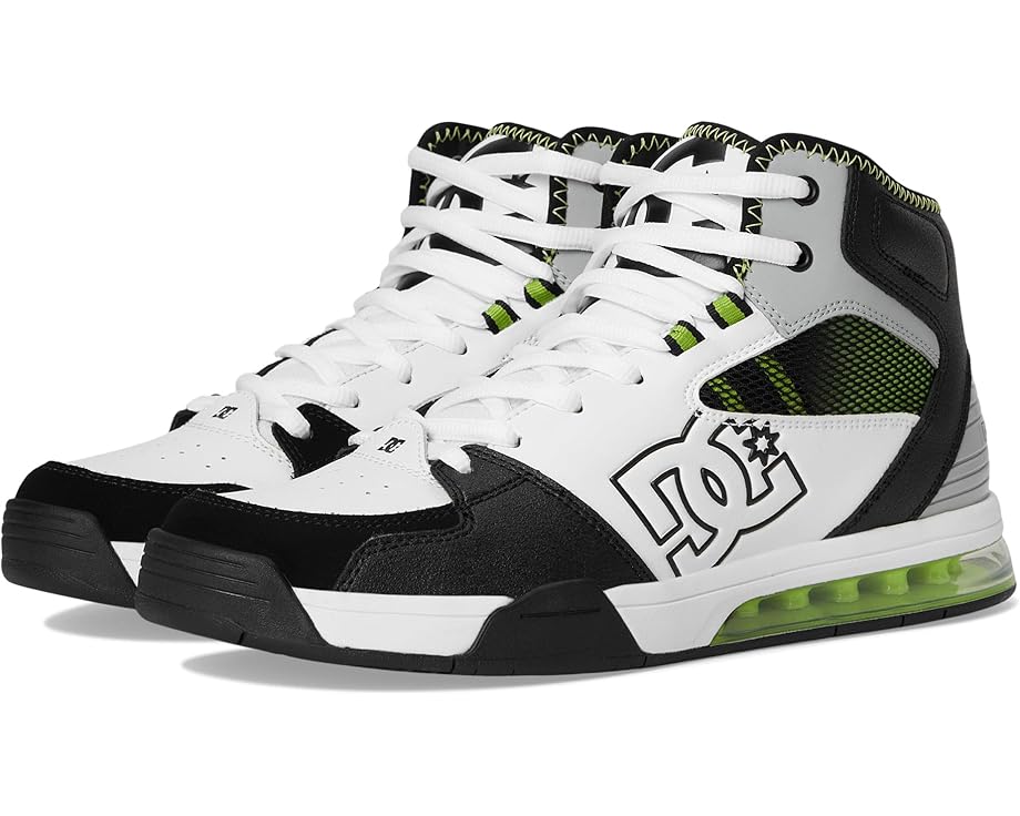 

Кроссовки DC Versatile Hi, цвет White/Black/Green