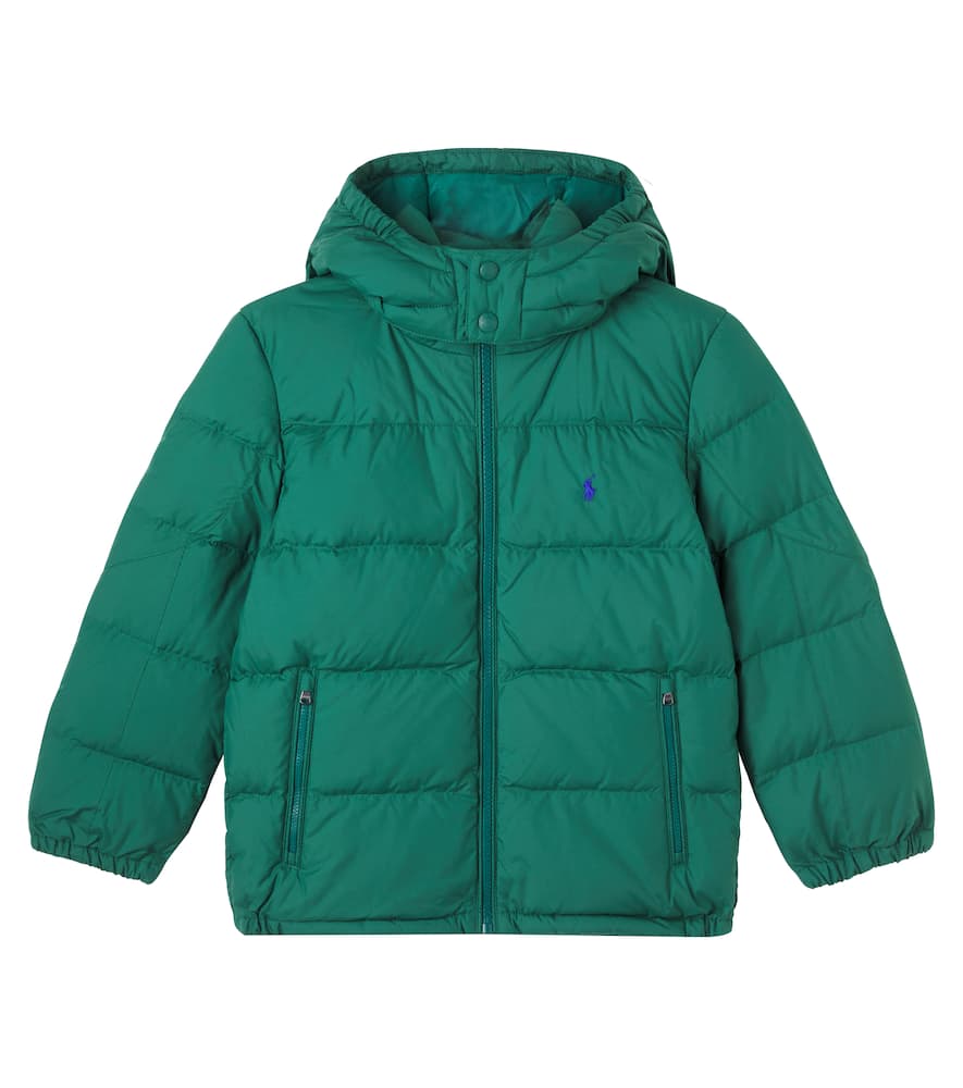 

Пуховик с стежкой Gorham Polo Ralph Lauren Kids, Kelly Green