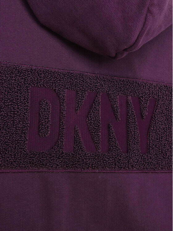 Толстовка стандартного кроя Dkny, фиолетовый — фото 3