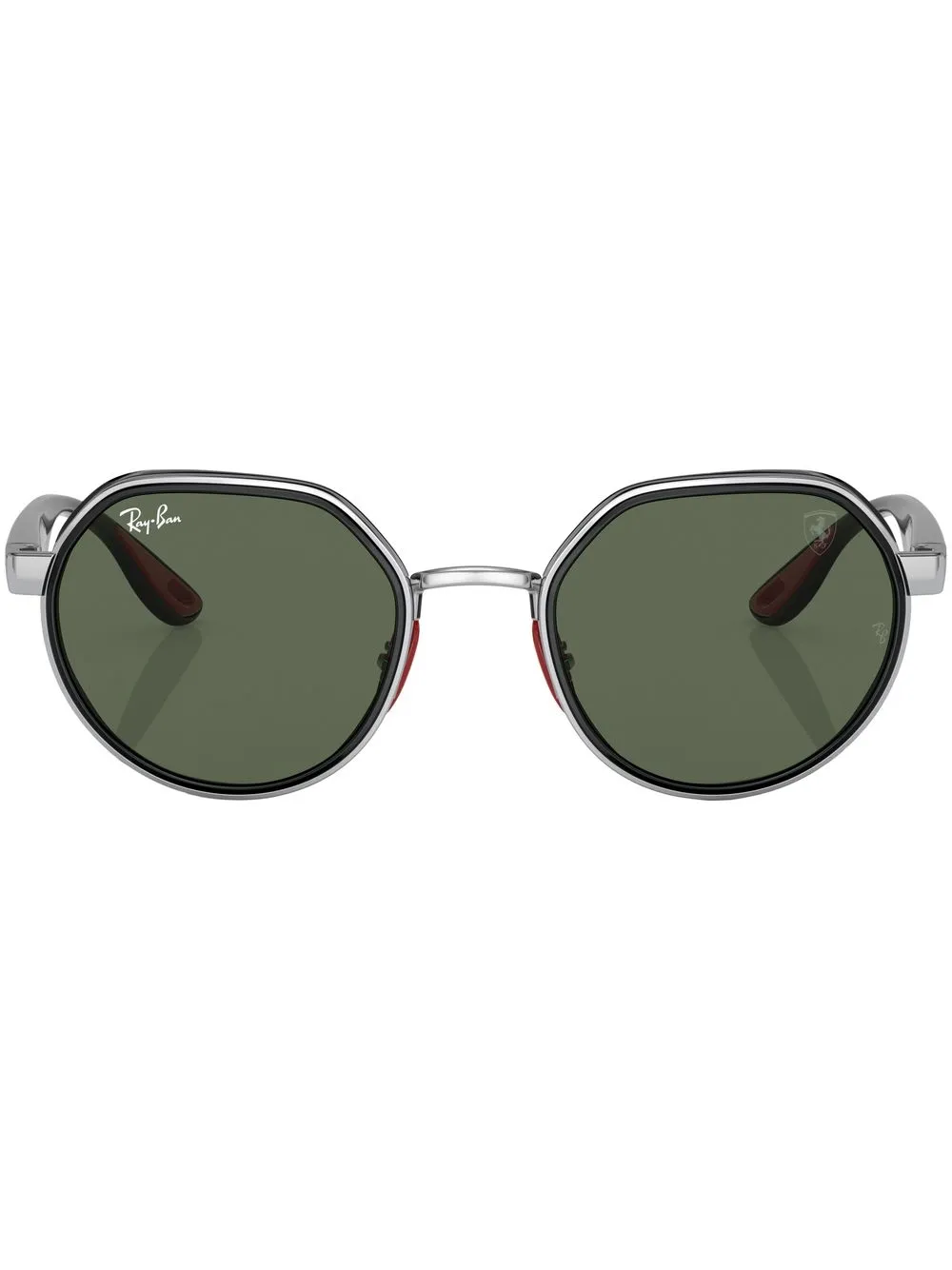 

Солнцезащитные очки из коллаборации со Scuderia Ferrari Ray-Ban, серебяный