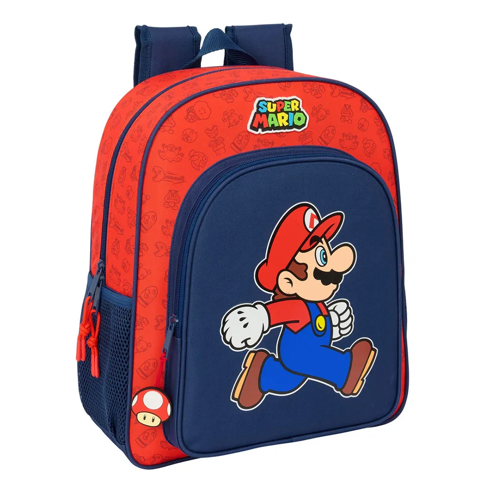 

Рюкзак Safta Super Mario Trick 15L 27x33x10 см 612508640, оранжевый