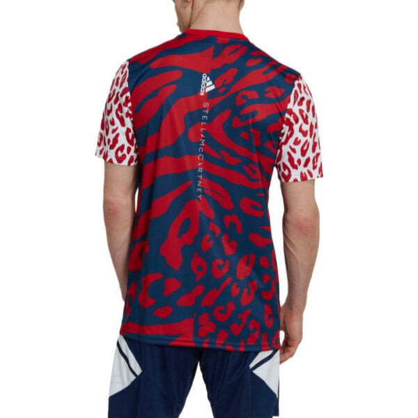 Футболка x stella mccartney кроссовер arsenal fc предматчевая футболка футбол футбол футболка Adidas, мульитколор — фото 4