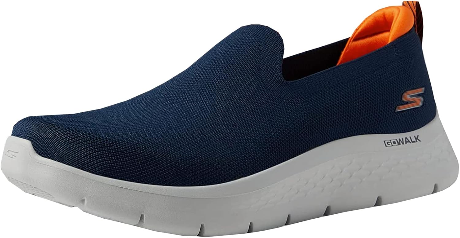 

Мужские кроссовки Skechers Gowalk Flex Slip-On, синий/оранжевый/темно-синий