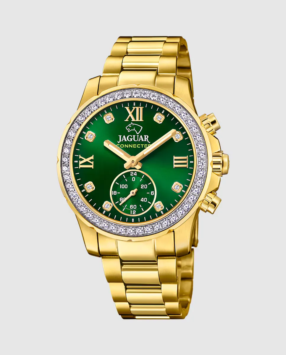 

J983/5 Connected Lady женские часы из золотой стали Jaguar, золотой