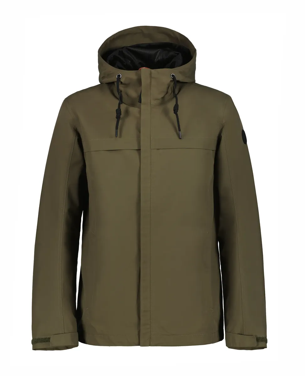 

Функциональная куртка Icepeak "H FUNKTIONSJACKE ATLANTA" с капюшоном, водонепроницаемая, ветрозащитная и дышащая, оливковый