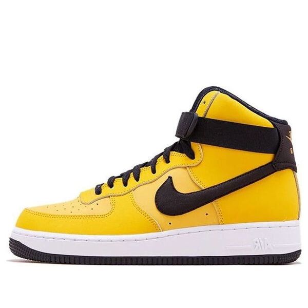 

Кроссовки air force 1 high '07 strap 'yellow ochre' Nike, черный