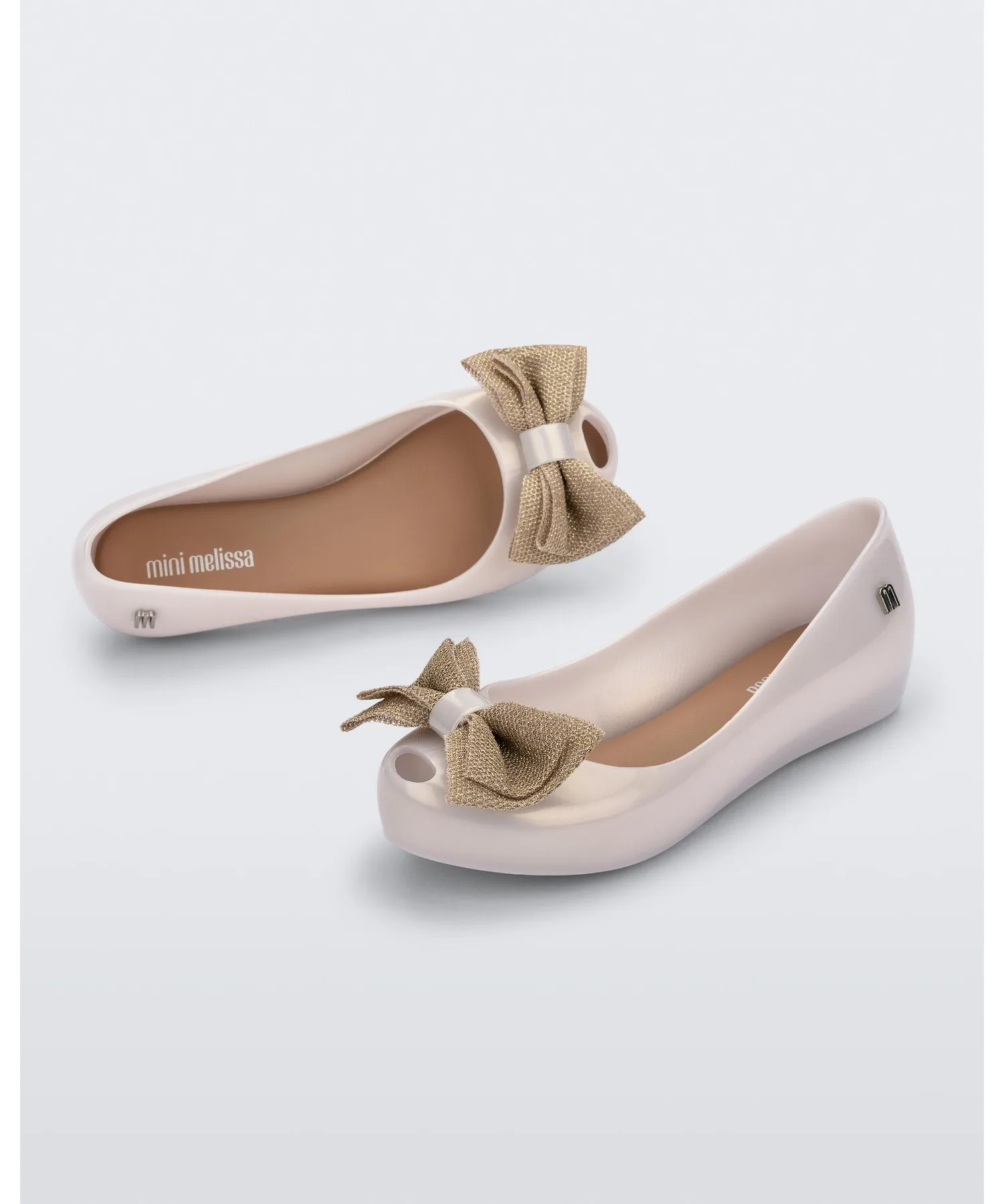 Детские балетки Melissa Ultragirl Sweet XII бежевые