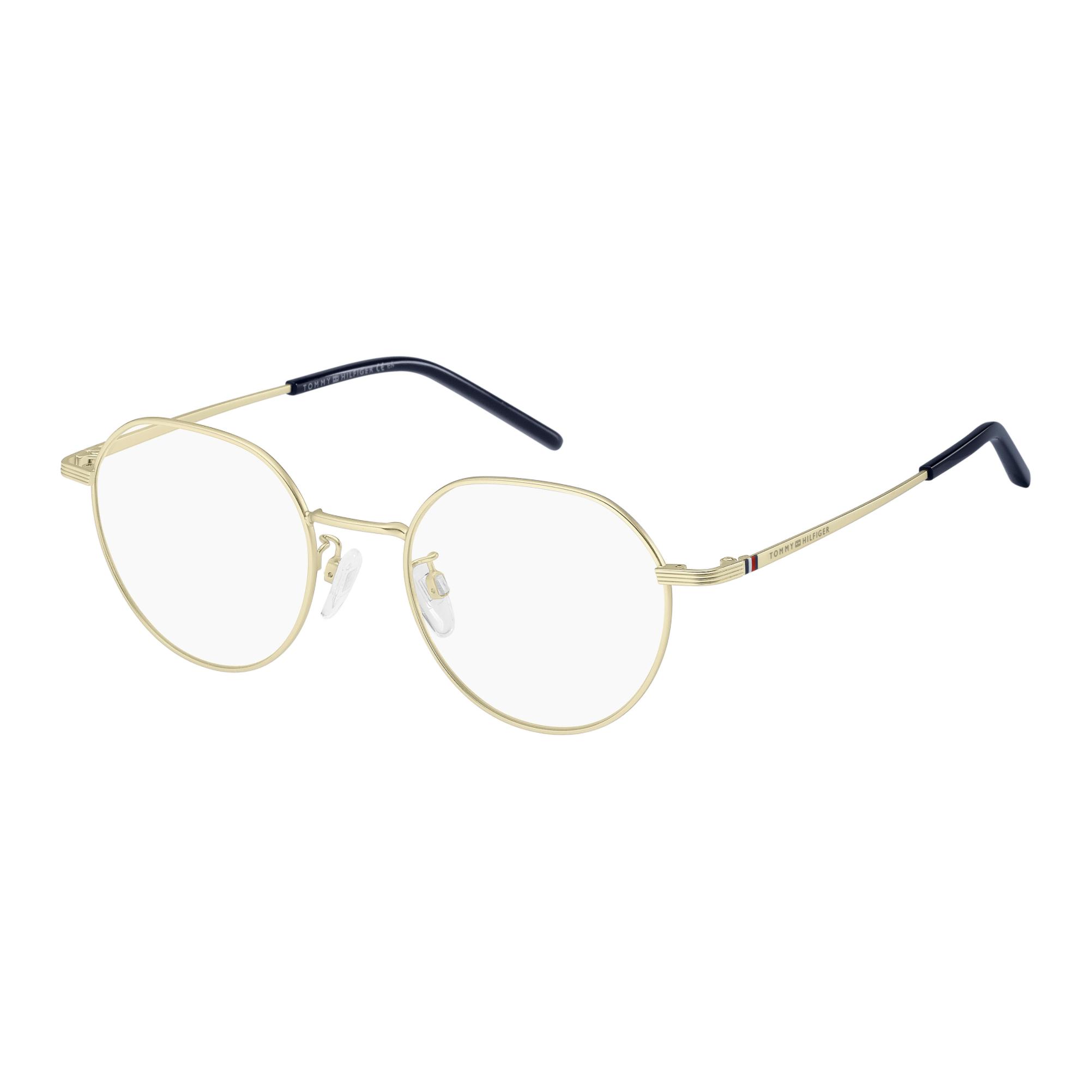 

Tommy Hilfiger Овальные очки в золотой оправе Unisex Gold, Gold
