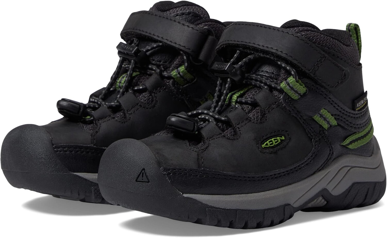 

Ботинки KEEN Kids Targhee Mid Waterproof, цвет Black/Campsite