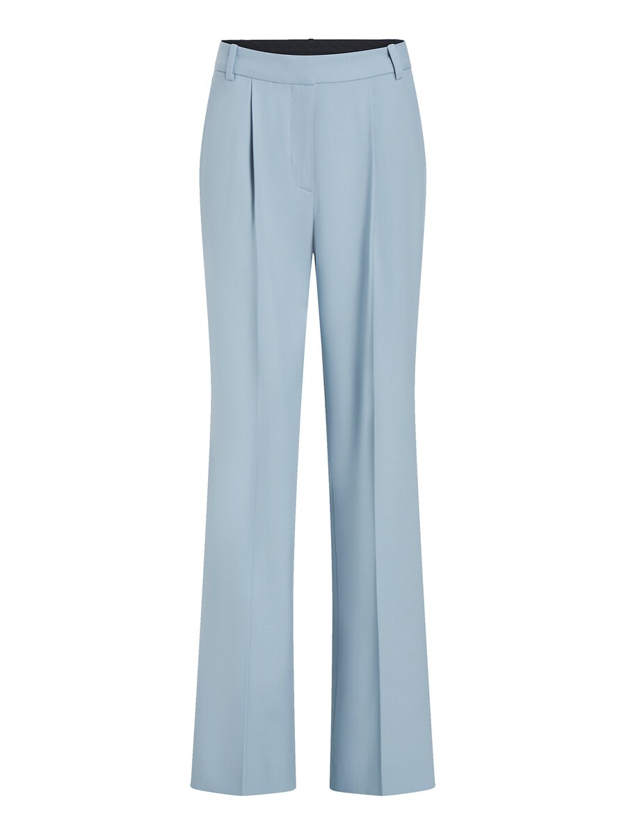 

Широкие брюки Calvin Klein Wide leg Pleated Pants, светло-синий