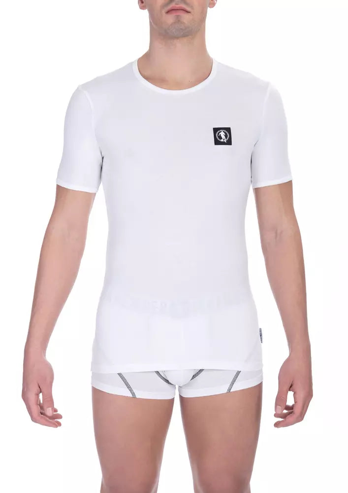 

Мужская хлопковая футболка Bikkembergs, белый