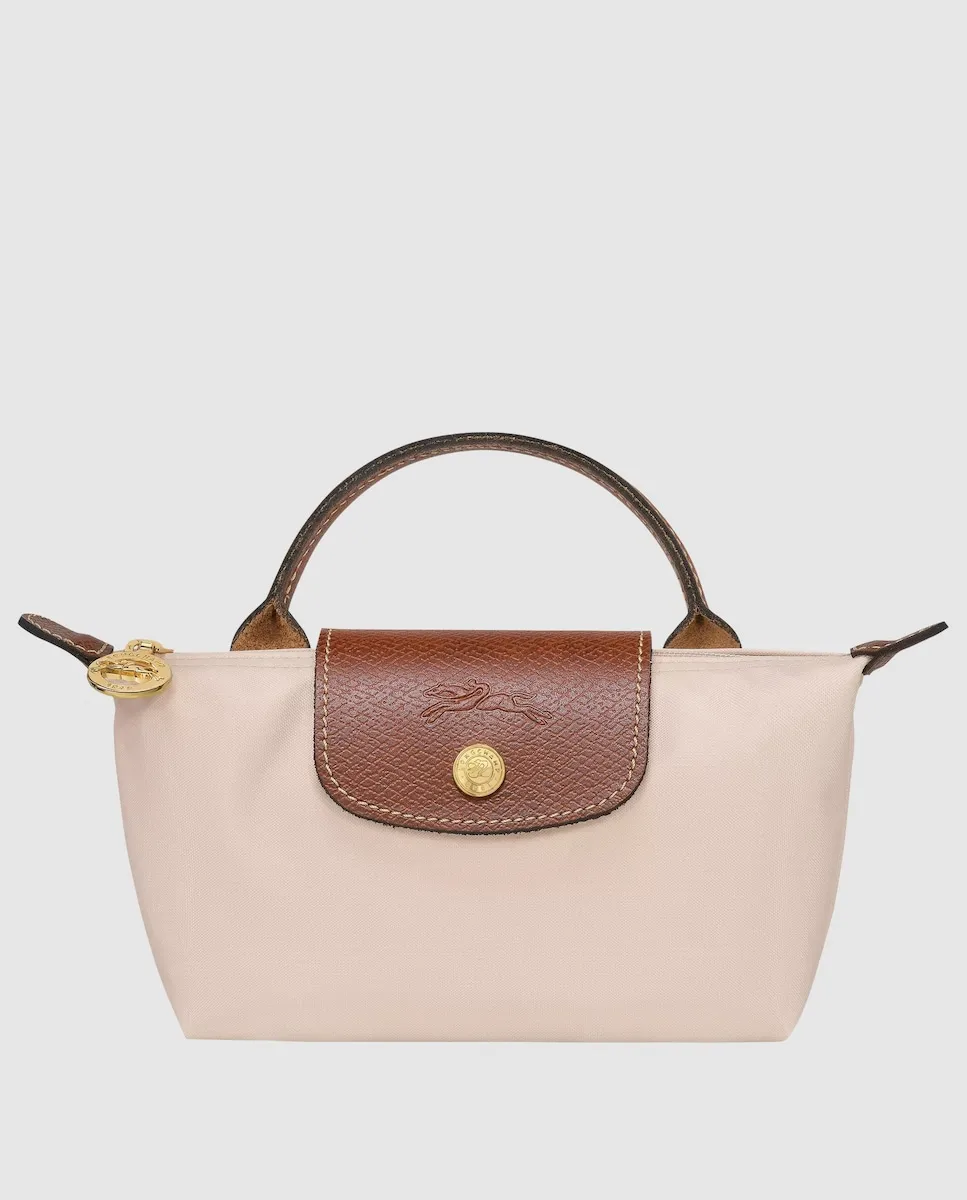 

Маленькая сумка Le Pliage Original на молнии Longchamp, бежевый