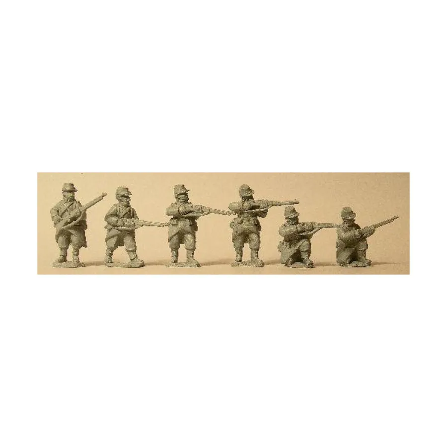 

Французская пехота ведет перестрелку в легкой технике, Great War Miniatures - The Western Front 1914-18, France (28mm)
