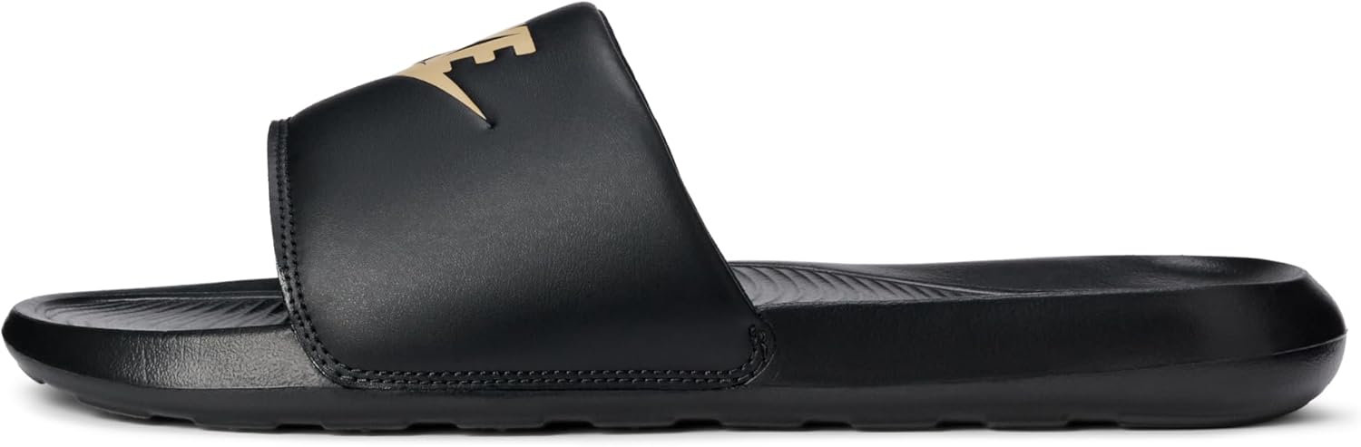 

Сандалии Nike Victori One для взрослых, унисекс, черный/золотой