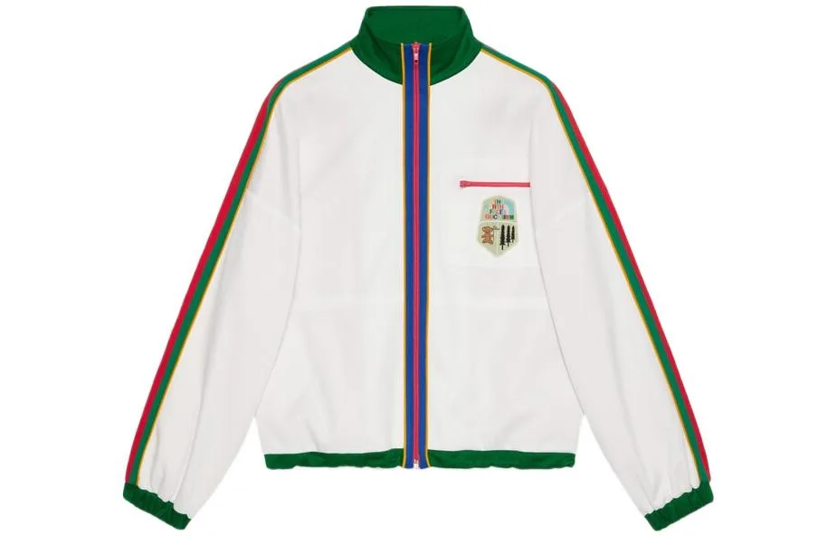 Куртка Gucci x The North Face FW22, женская, ecru