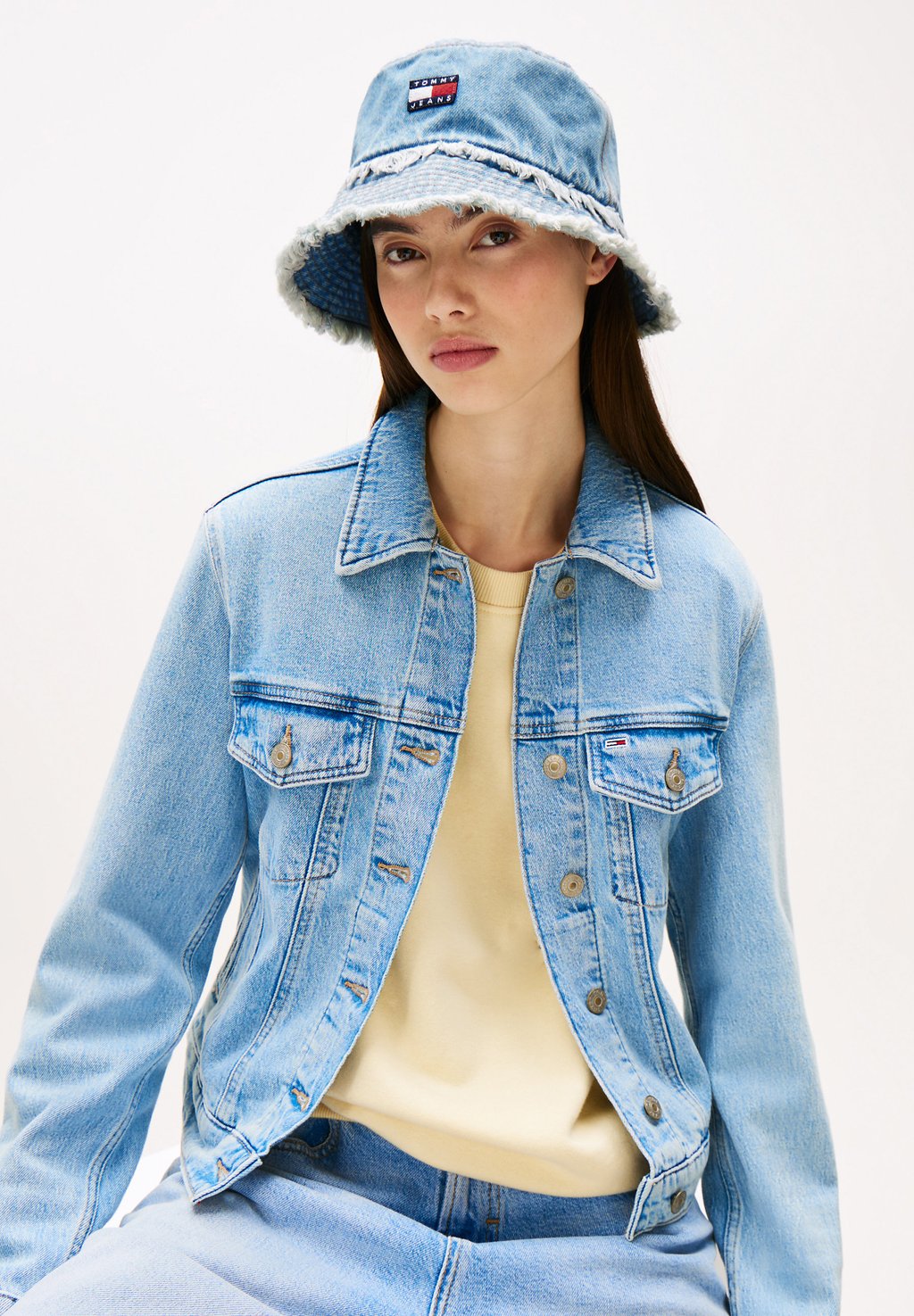 

Панама HERITAGE BUCKET Tommy Jeans, синий