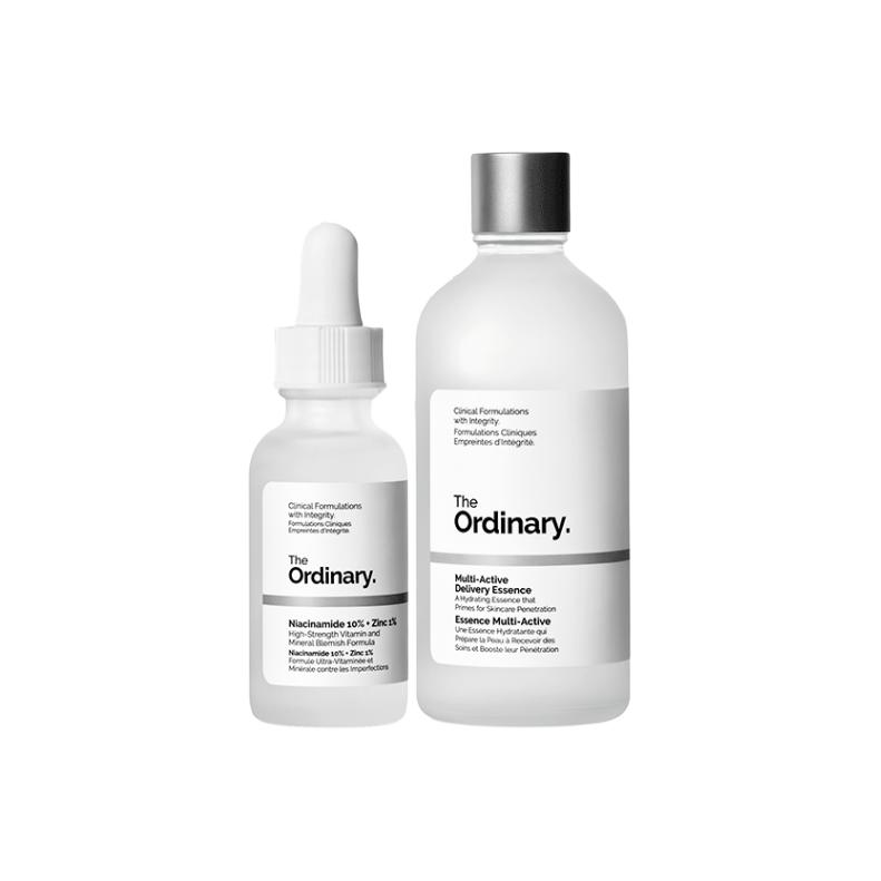 

Успокаивающий эссенс с ниацинамидом набор для ухода за кожей осветляющий увлажняющий 100мл+30мл The Ordinary