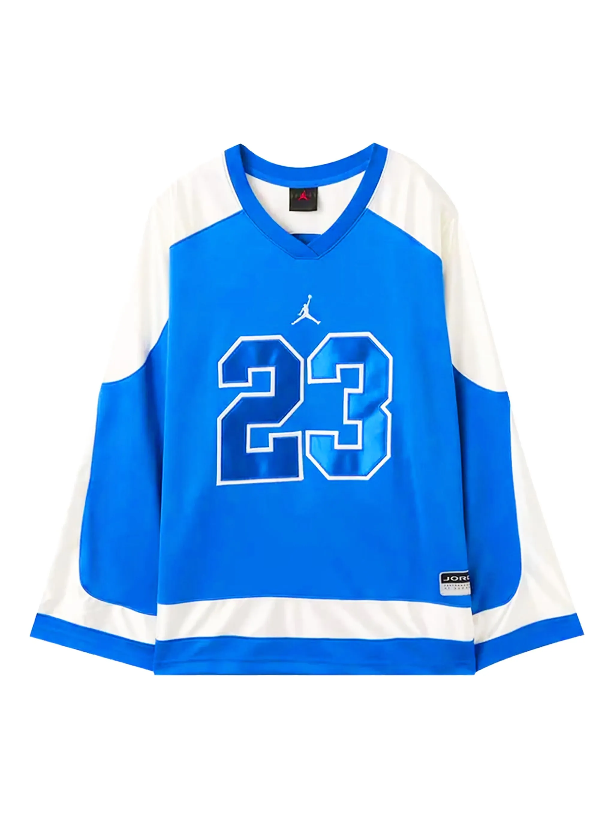 

Футболка с аппликацией из цифр Jordan, синий