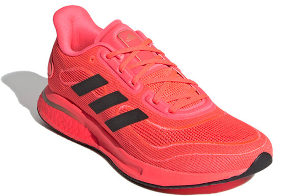 Кроссовки сверхновые Adidas, красный — фото 3