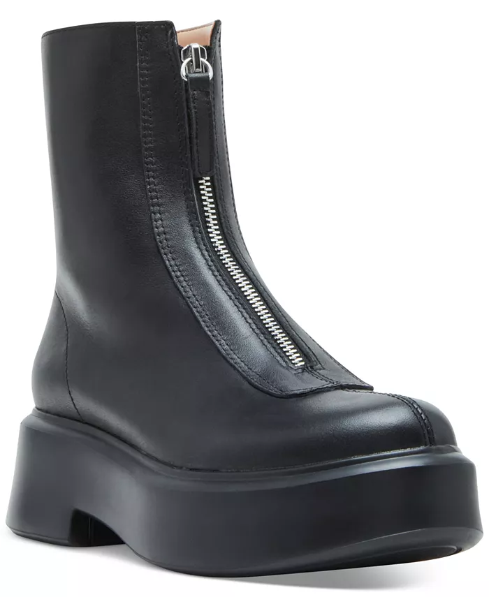 Женские ботильоны Jones Zipper Combat Steve Madden, черный