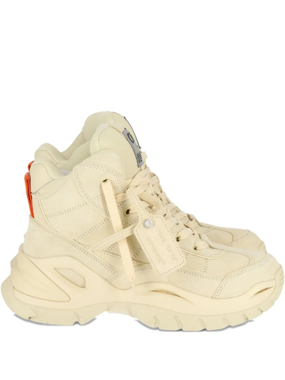 

Кроссовки на массивной подошве OFF-WHITE, нейтральный