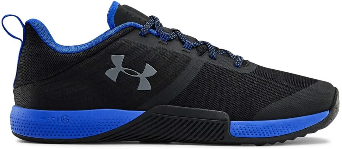 Мужские повседневные кроссовки Under Armor UA Tribase Thrive Under Armour, черный/синий/серый — фото 2