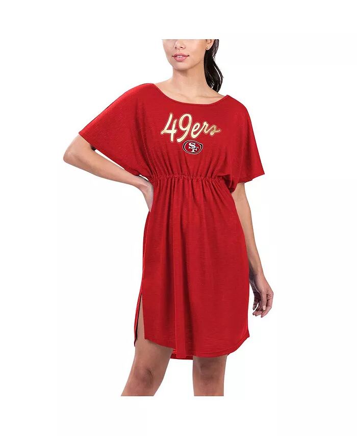 

Женская алая куртка San Francisco 49ers против купальника G-III 4Her by Carl Banks