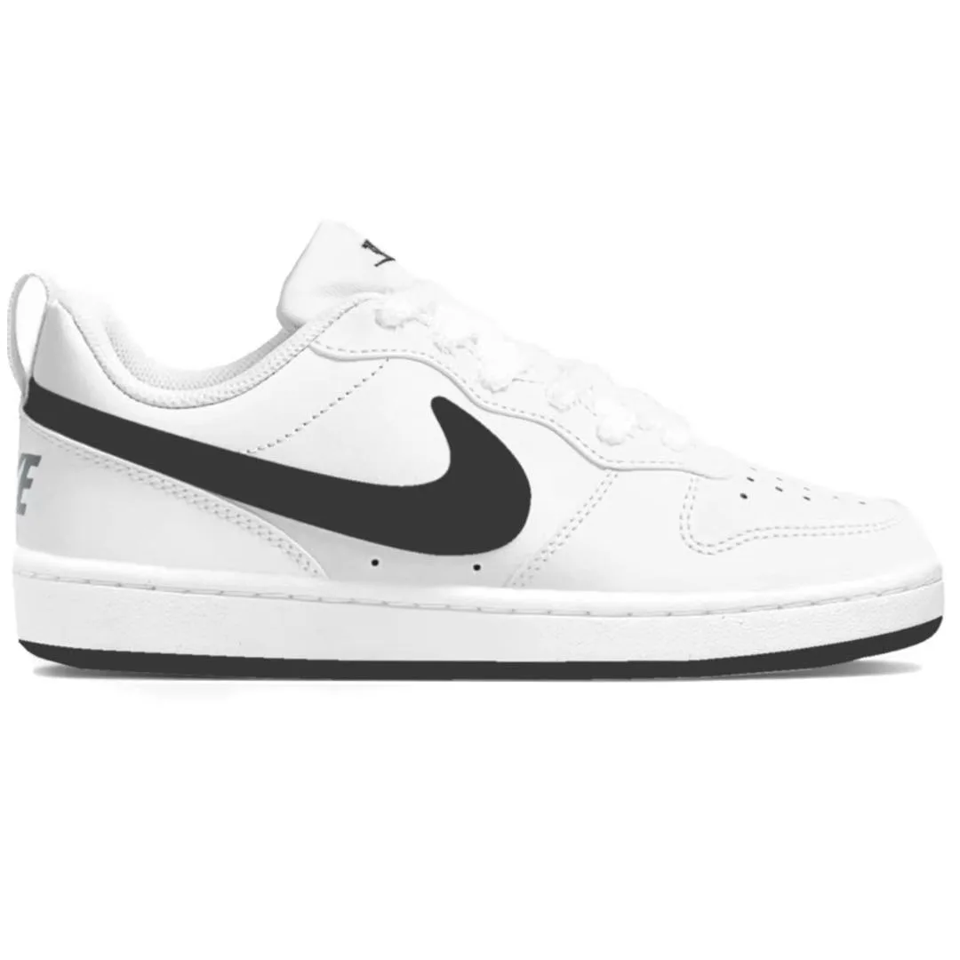 Nike Кроссовки для скейтбординга Court Borough 2 Pixel Kitten Low Top черно-белые — фото 4