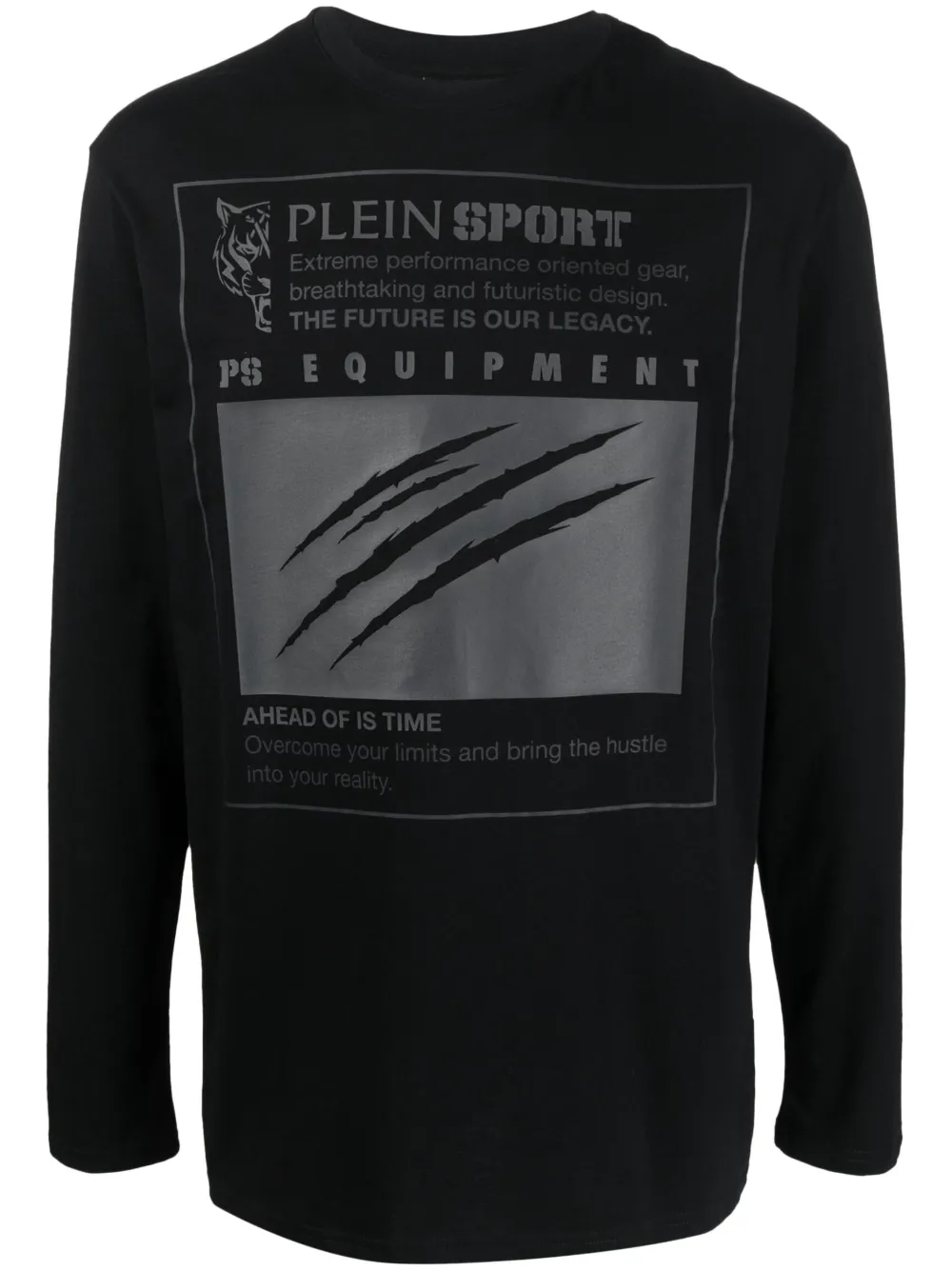 

Толстовка с графичным принтом Plein Sport, черный