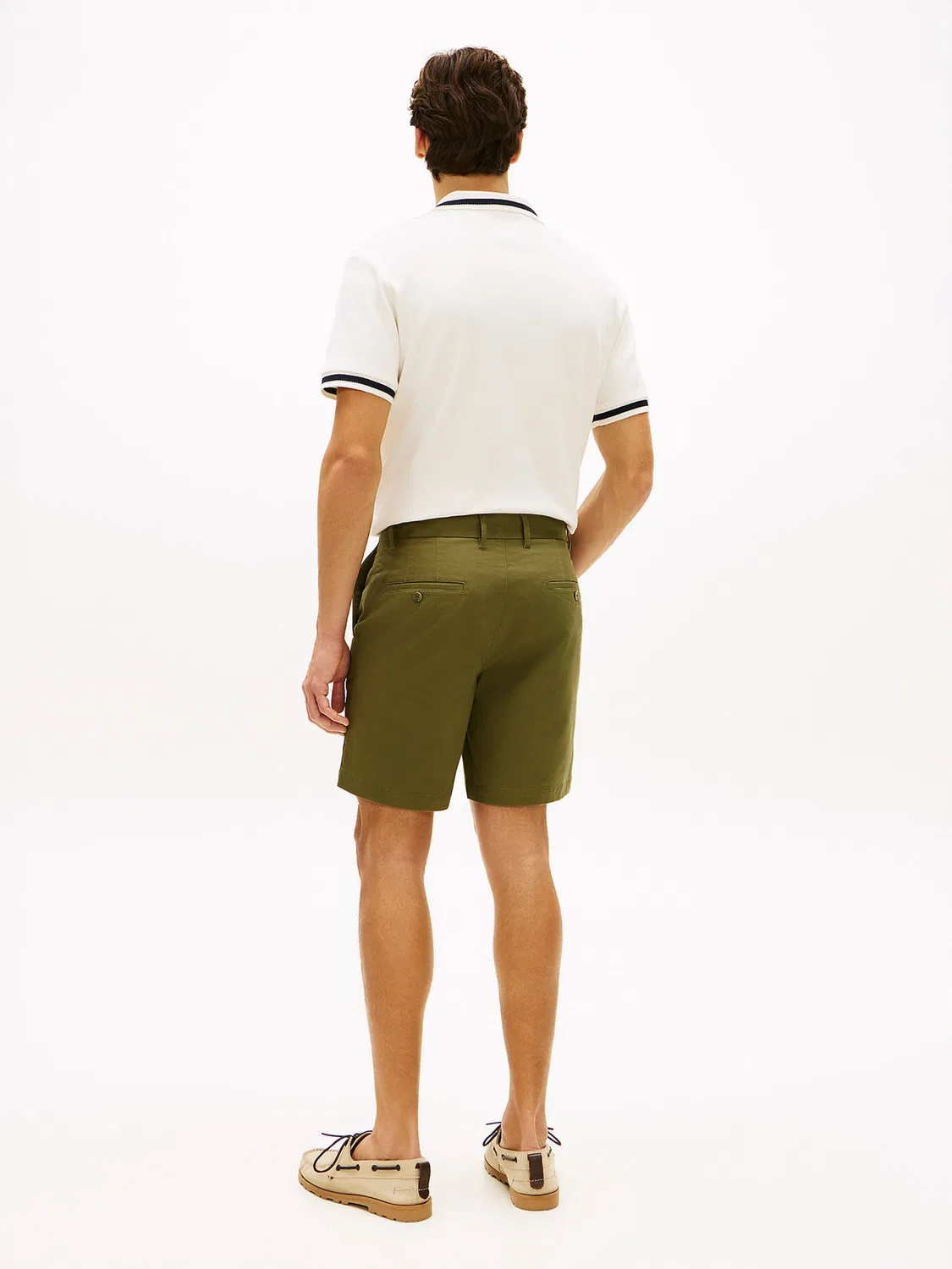Классические брюки-чиносы 'Dover Ess' Tommy Hilfiger, Olive — фото 4