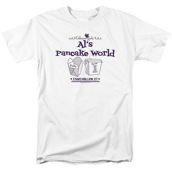 

Футболка с принтом Gilmore Girls Pancake World Licensed Character