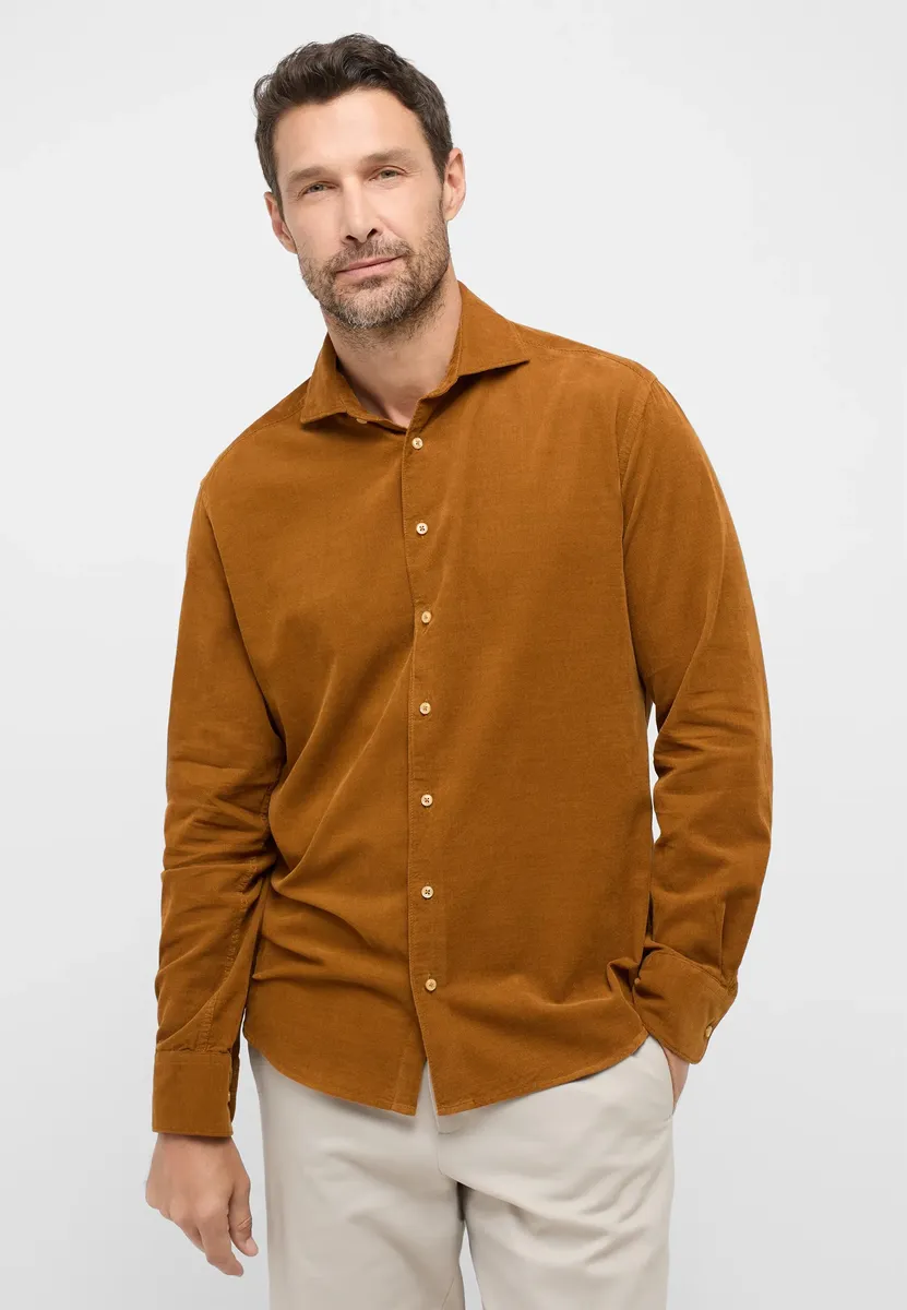 

Рубашка Eterna с длинными рукавами "MODERN FIT", цвет Camel