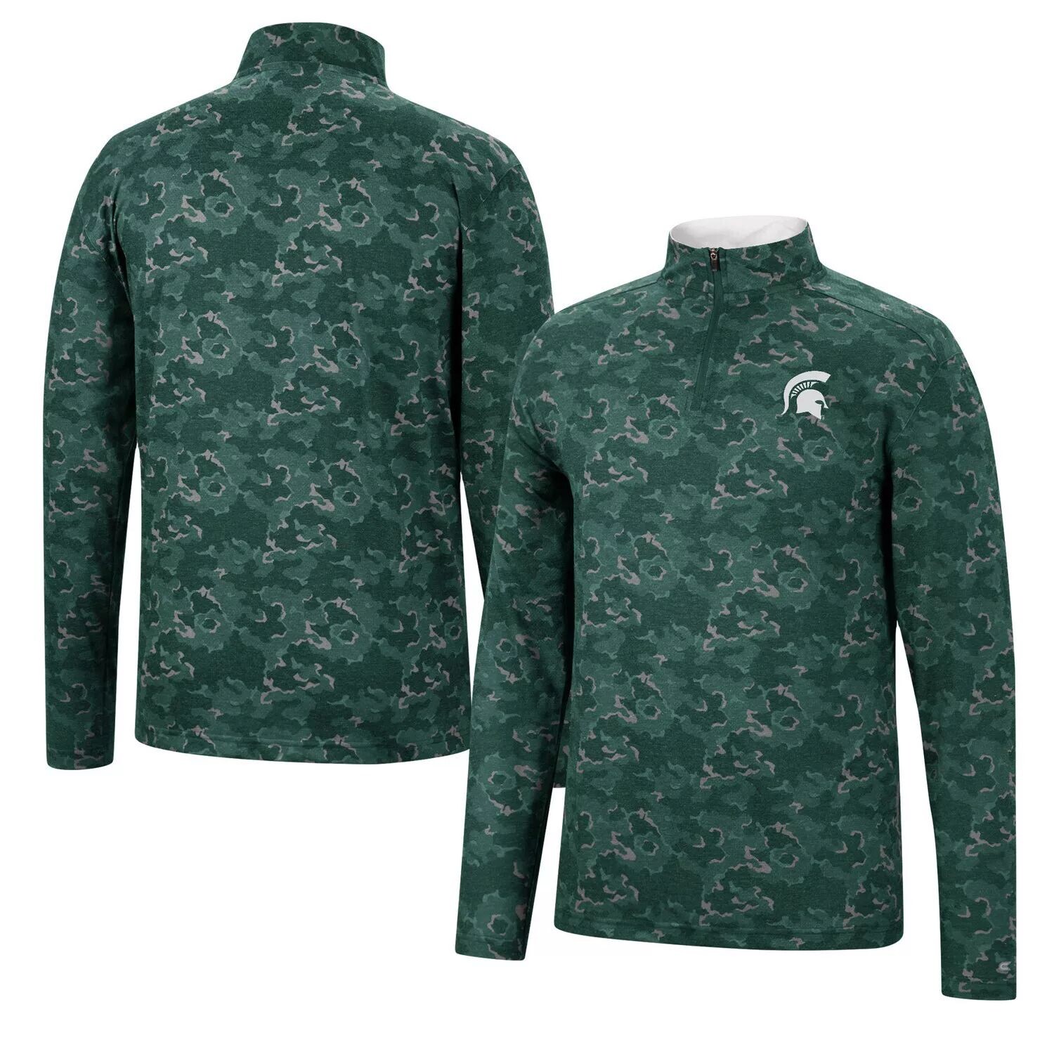 

Мужская зеленая куртка на молнии Michigan State Spartans Tivo Colosseum, Зеленый, Мужская зеленая куртка на молнии Michigan State Spartans Tivo Colosseum