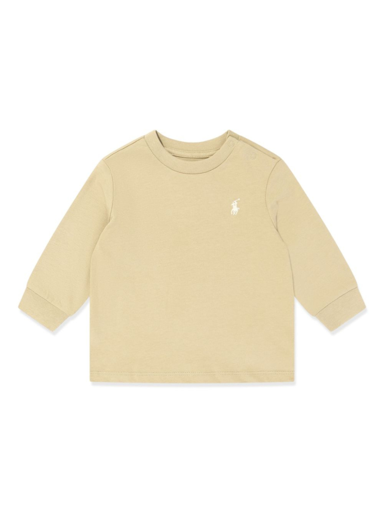 

POLO RALPH LAUREN KIDS толстовка с вышитым логотипом, нейтральный