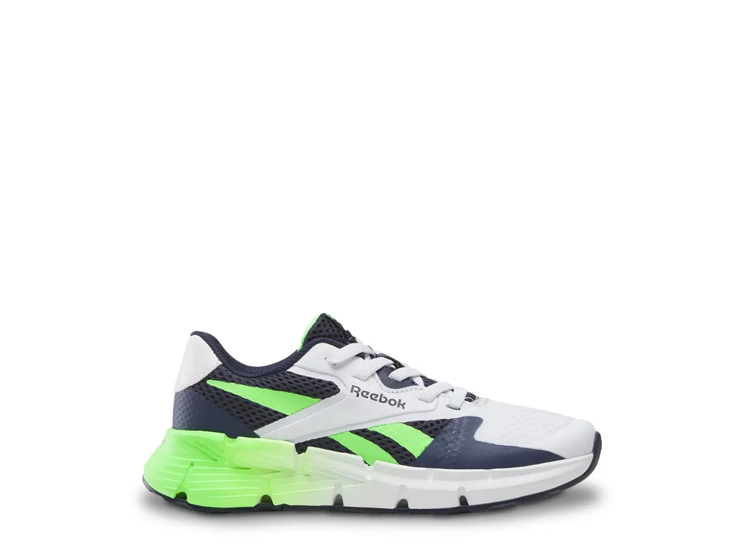 

Слипоны Reebok Zig Dynamica 5 — детские, белый/зеленый
