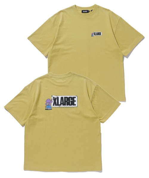 

Футболка с коротким рукавом, принт XLARGE, желтый