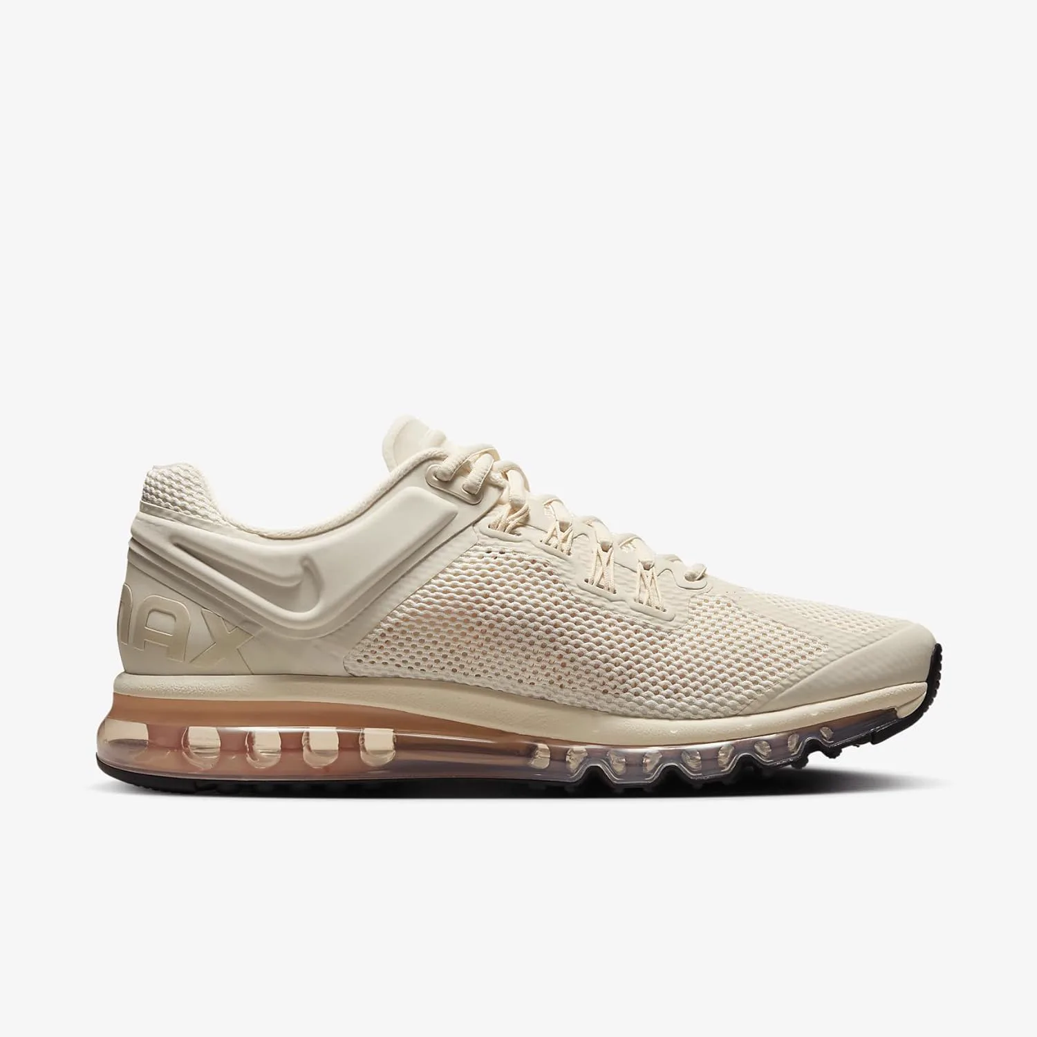 Мужские кроссовки Nike Air Max 2013, бледно-слоновая кость/багровый/черный — фото 2