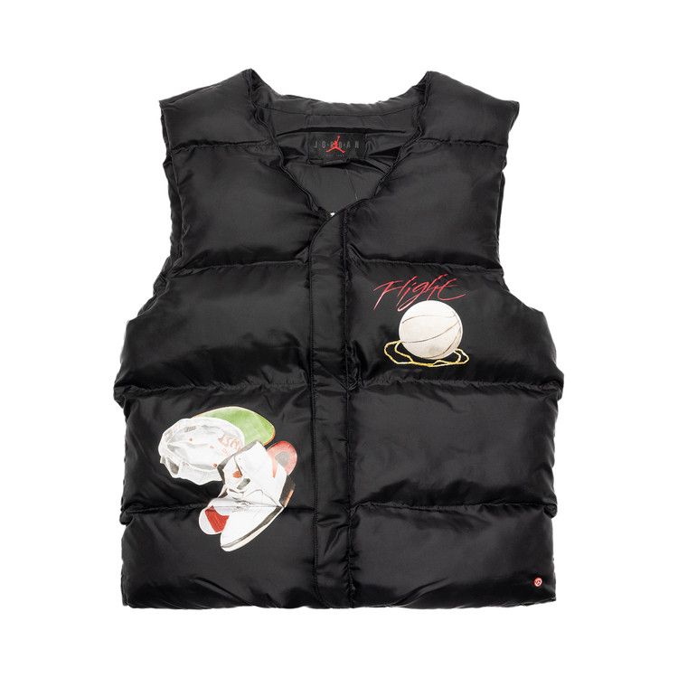 

Утепленный жилет Air Jordan Artist Series Vest By Jacob Rochester, Black/University Red