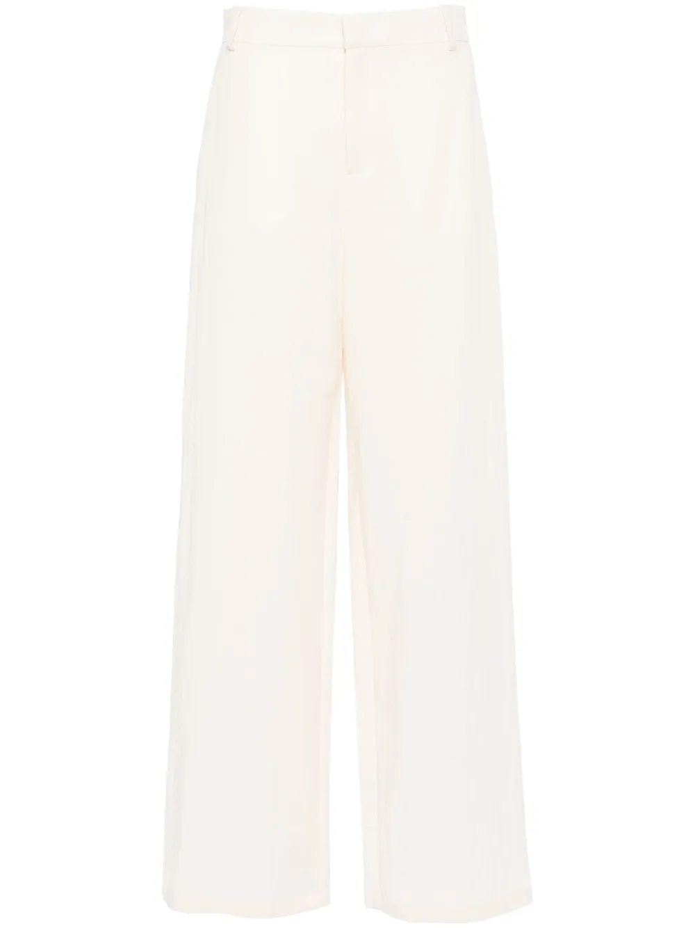 

Широкие брюки с жатым эффектом Blumarine, нейтральный