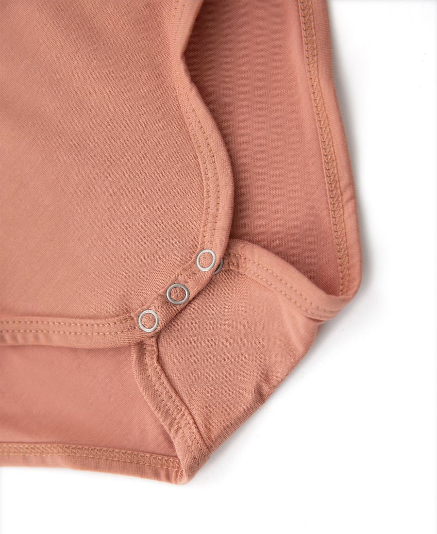Комплект из двух предметов для девочек: боди и трусики Earth Baby Outfitters, Rose pink — фото 3