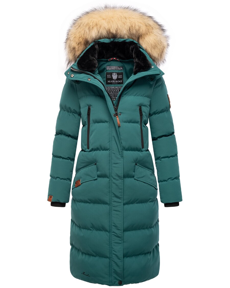 

Зимнее пальто MARIKOO Schneesternchen, Emerald