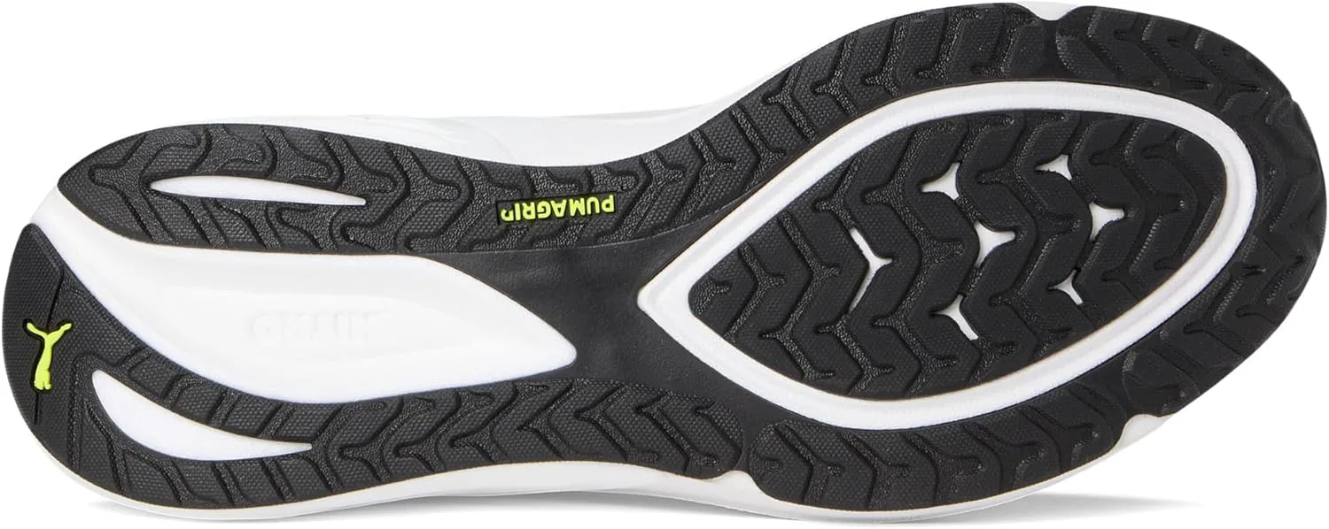 Мужские беговые кроссовки Puma Electrify Nitro 4, черный/желтый/серый — фото 3