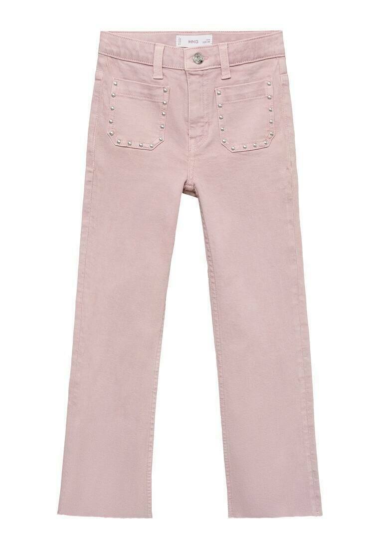 

Джинсы WITH STUDS Mango Kids, фуксия
