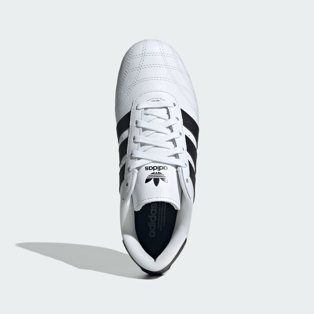 Кроссовки Adidas Taekwondo Lace Shoes, цвет Cloud White/Core Black/Gum — фото 2
