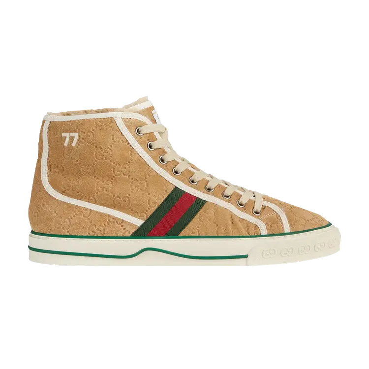 

Кроссовки Gucci Tennis 1977 High, коричневый