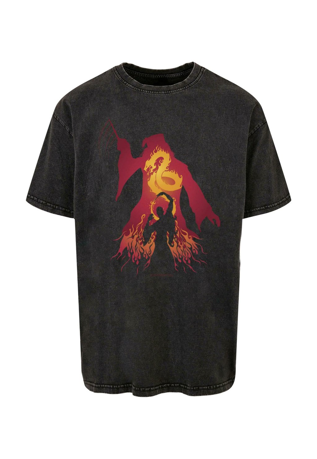 

Футболка с принтом HARRY POTTER DUMBLEDORE SILHOUETTE ACID WASHED TEE ABSOLUTE CULT, черный