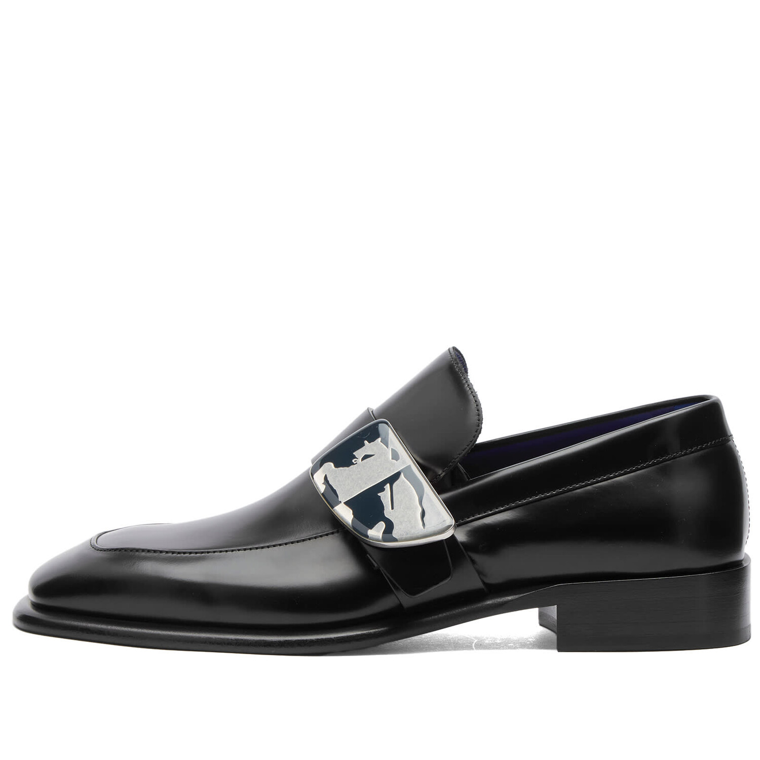 

Туфли броги Burberry Shield Loafers, черный