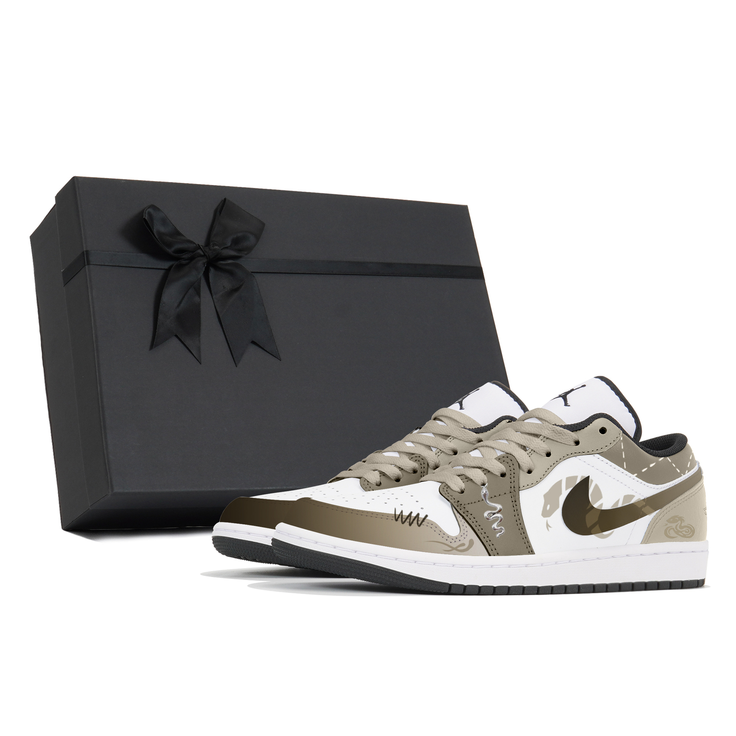 

Jordan Air 1 устойчивые к истиранию низкие баскетбольные кроссовки мужские brown